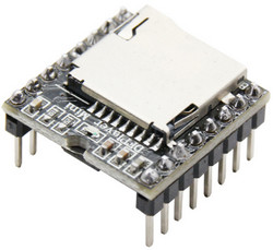 Звуковой модуль DFPlayer mp3 с гнездом microSD