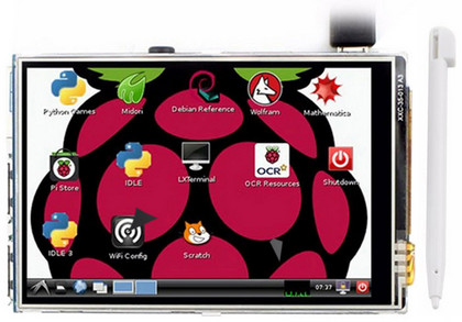 Дисплей  для Raspberry Pi LCD TFT 3.5 дюйма 320x480