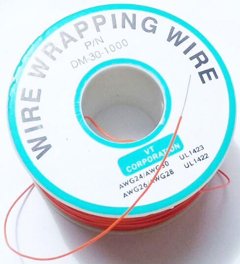 Провод для навесного монтажа 0.2 мм Wrapping wire AWG30